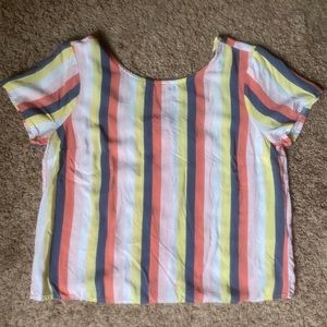 Abercrombie semi-cropped tee